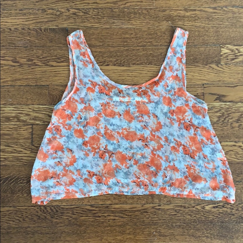 Floral Sheer Tank